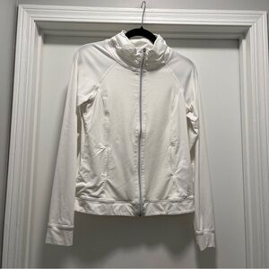 SOFIBELLA UV Featherweight Full Zip Tennis Jacket With Pockets S Pickleball